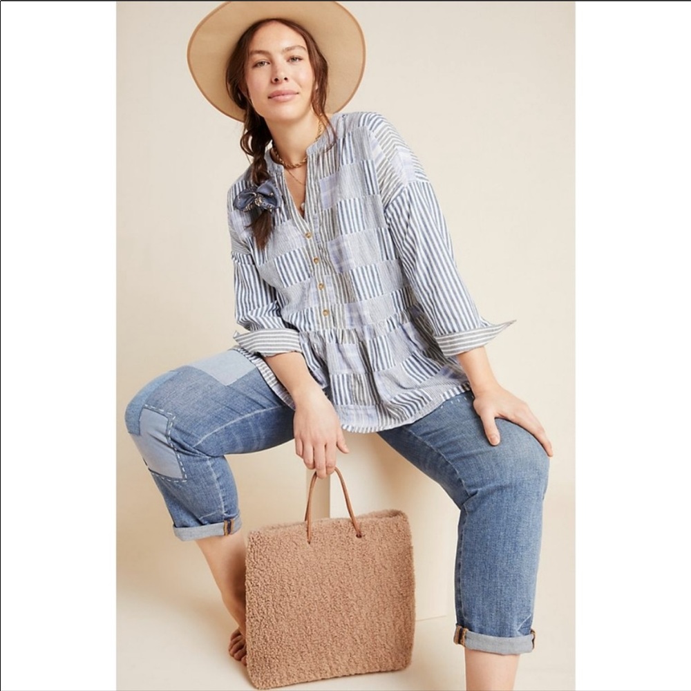 Anthropologie Maeve Swing Blouse